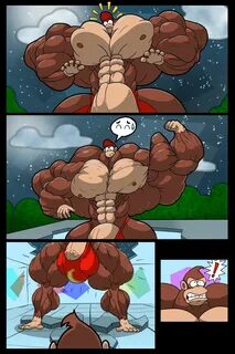 Muscle Banana (Donkey Kong) by Guzreuef Porn Comics