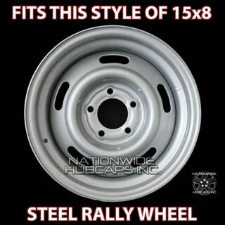 Колпачок ступицы 4 CHEVY GM 15'' 15X8 RALLY WHEEL 3'' DEEP T