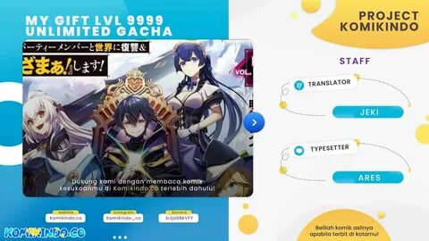 Baca My Gift LVL 9999 Unlimited Gacha Chapter 90 Bahasa Indonesia 
