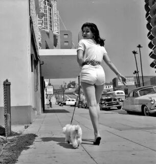 Stunning Pics Capture Joan Bradshaw Walking on Hollywood Bou