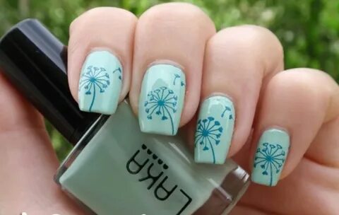 Beautiful Dandelion Nail Ideas! - Musely