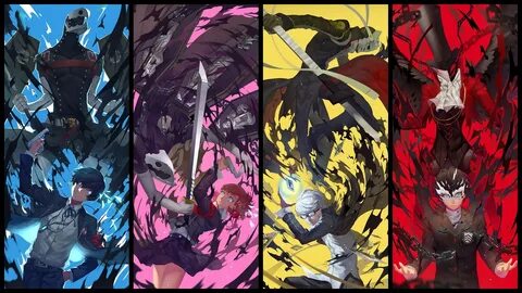 Persona 4 Persona 3 Persona series Persona 5 #atlus #1080P #