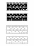 Computer Keyboard Blank Template Set Computer keyboard, Keyb
