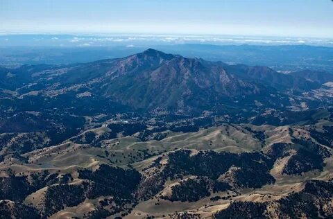 Mount Diablo and surrounding east bay hills. : bayarea East 