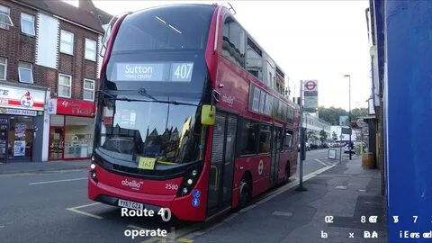 Journey on The 407 (2580 YY67GZA) Alexander Dennis Enviro400