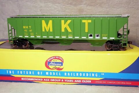 Athearn HO MKT covered hopper Model trains, Norfolk southern