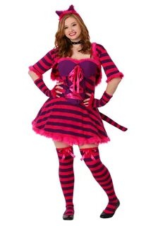 Halloween Costume Mad Cat Plus Size Leggings Wonderland Cat 
