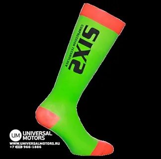 Носки SIXS компрессионные Recover Socks, Green/Red новые куп