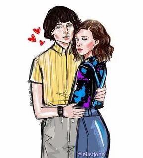 Season 3 Mileven fan Art Desenho