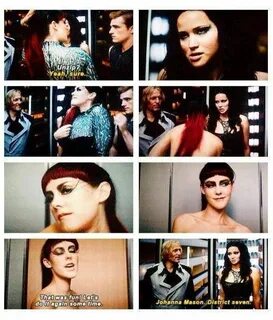 Day 6: moment that made me laugh- Johanna Mason in the eleva