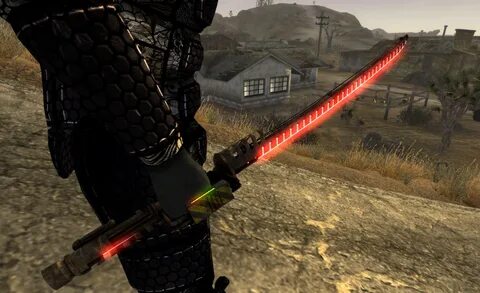 One Handed Laser Katana at Fallout New Vegas - mods and comm