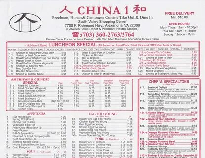 Chinese Food Alexandria Va 22306 - Food Ideas