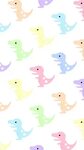 Dinosaur Wallpaper Cute posted by Michelle Johnson