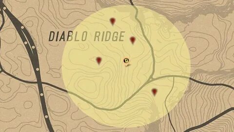 Red Dead Online Tesoro Risco del Diablo / Diablo Ridge Treas