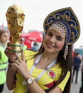 Самые красивые девушки чемпионата мира по футболу в России -