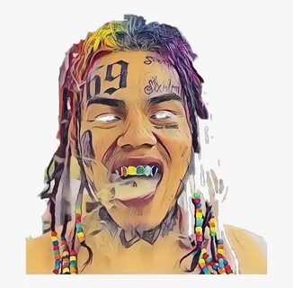 6ix9ine R E D Ft Sleiman & Gilli Mp3 Download - Cartoon Draw