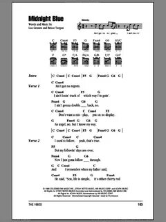 Gramm - Midnight Blue sheet music for guitar (chords) (PDF)