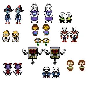 Pixilart Undertale Sprite Base By Gr0ss6oys All in one Photo