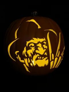 A Nightmare on Elm Street - Freddy Kruger Halloween pumpkins