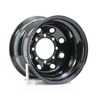 Bart Wheels 413-5008 Bart Wheels Super Trucker Black Wheels 