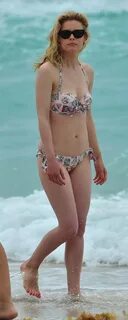 Gillian Jacobs showing off her sexy body in bikini at the be