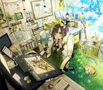 Wallpaper ID: 161340 / anime, anime girls, interior, room, c