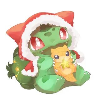 と き た on Twitter Pokemon bulbasaur, Christmas pokemon, Anime