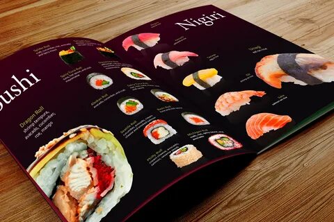 Supreme Sushi Menu Behance