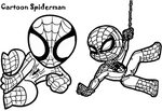 20 Coloring Pictures of Spiderman: Superhero Spider-man Colo