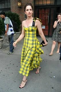 RUTH WILSON Leaves Bowery Hotel in New York 08/16/2018 - Haw