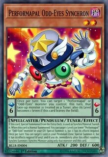 Performapal Odd-Eyes Synchron by Kai1411 Yugioh dragon cards