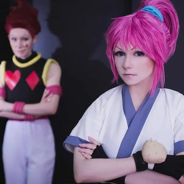 ✨ Wig Machi - @irma_workshop ✂ #cosplay #cosplayer #hunterxhunter #hunterxh...