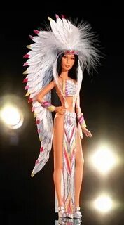 Bob Mackie 1970's Cher Barbie Barbie celebrity, Celebrity ba