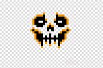 Download Skull Pixel Art