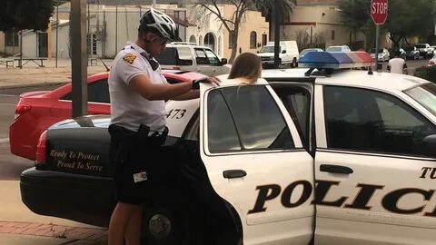 Bikini wearing girls busted & cuffed in Tucson. - YouTube