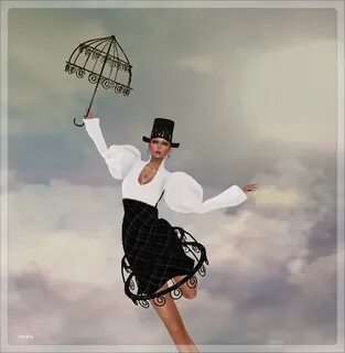 I think I'm mary poppins - LouAnn fashion style