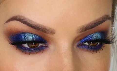 Two-Toned Blue Eyeshadow MakeUp Tutorial Shonagh Scott ShowM