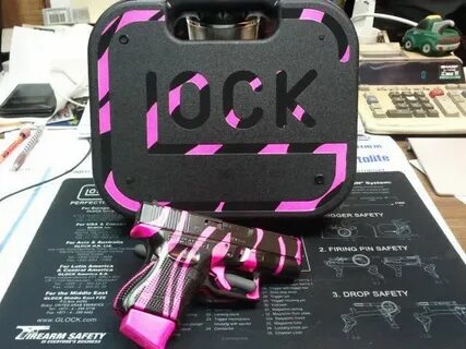 Pin on Guns for the ladies! Pink, Purple, Diamond Blue, and 