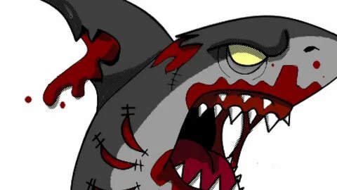 Draw zombie shark - YouTube