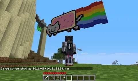 Nyan Cat in Minecraft