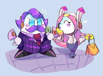 AWxtch : A family shopping! #fanart #kirby #kirbystarallie *