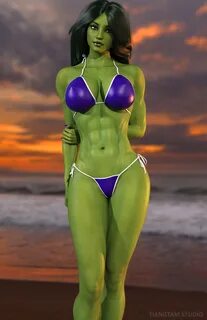 She Hulk Iray v2 by tiangtam on DeviantArt