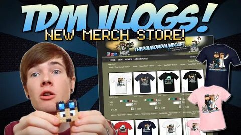 TDM Vlogs NEW MERCH STORE! Plus more Mail Time! Episode 12 -