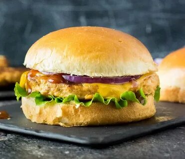 Chicken Burgers via Fox Valley Foodie Chicken burgers, Groun