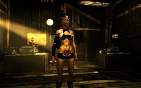 dont you love shiny skin at Fallout New Vegas - mods and com