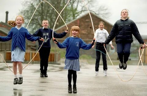 Skipping, tag and rounders are some of our most fondly remem