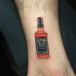 Jack daniels tattoo micro small tattoo @javiertattoos Jack d