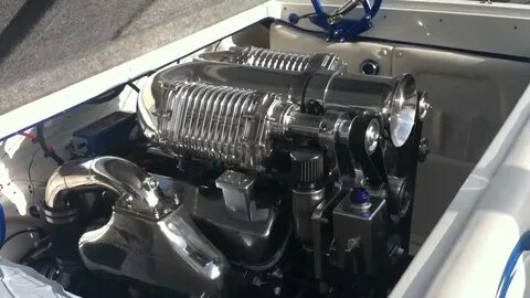 Marine Twin Supercharger System for a Boat Engines at Boostp