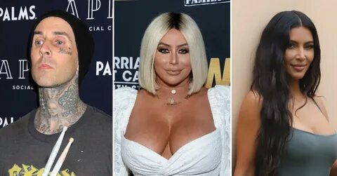 Aubrey O'Day Claims Kim Kardashian And Travis Barker Hooked 