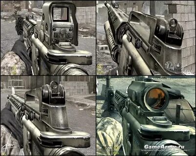 M4 - M16 desert camo - Модели " Call Of Duty 4 " M4 - GAMEAR